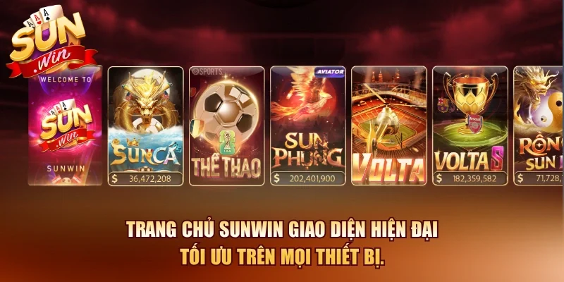 Sunwin - Link Tải App Sunwin Chính Chủ Bú Nạp Đầu 188k 15 Sunwin Trang chủ Sunwin giao diện hiện đại tối ưu trên mọi thiết bị.